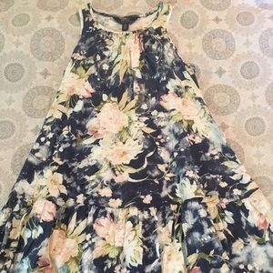 Girls Ralph Lauren Polo floral swing dress sz M